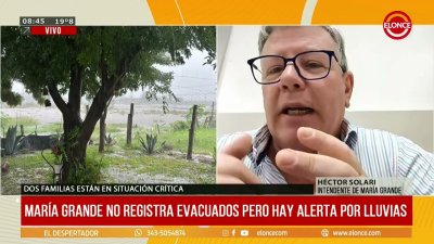 Intensas lluvias provocaron anegamientos y da&ntilde;os en Mar&iacute;a Grande